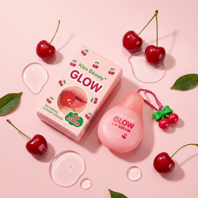 Kiss Beauty | Glow Lip Serum Cherry