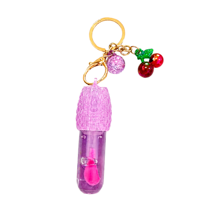 Cherry Keychain lip gloss