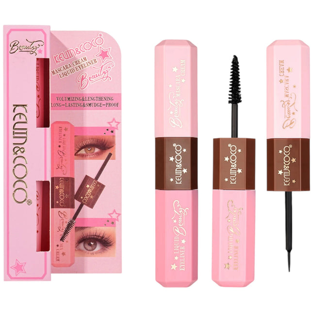 Kevin y coco|Mascara and Liquid Eyeliner