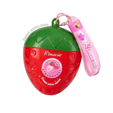 Strawberry Hand Cream Keychain