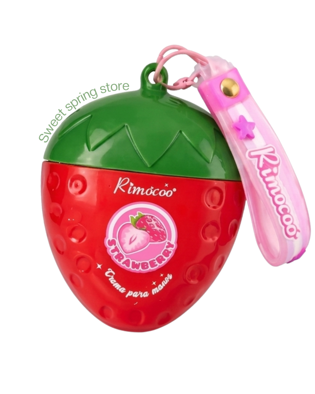Strawberry Hand Cream Keychain