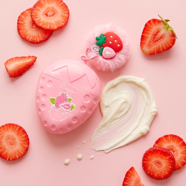 Strawberry Hand Cream Keychain