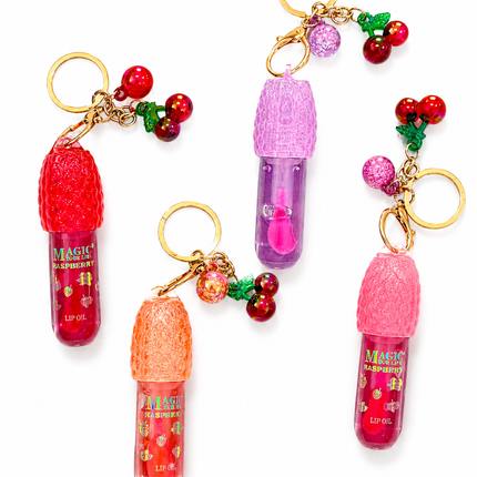 Cherry Keychain lip gloss