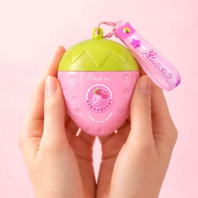 Strawberry Hand Cream Keychain