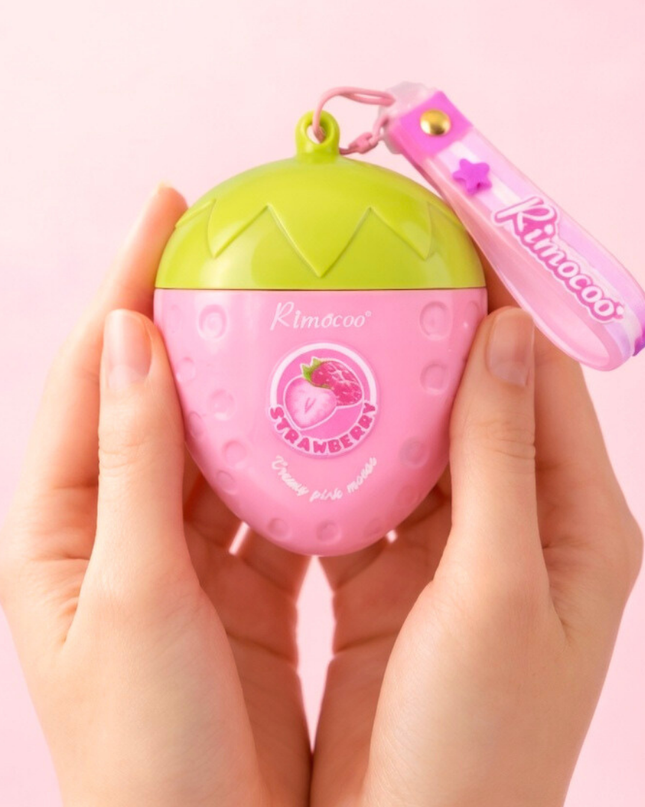 Strawberry Hand Cream Keychain