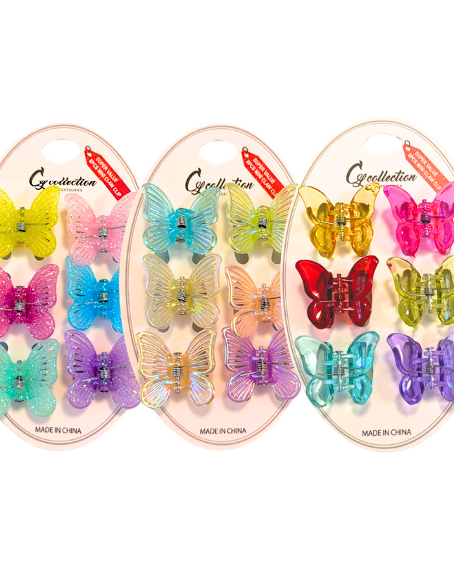 Hair Butterfly Clip x 2 set