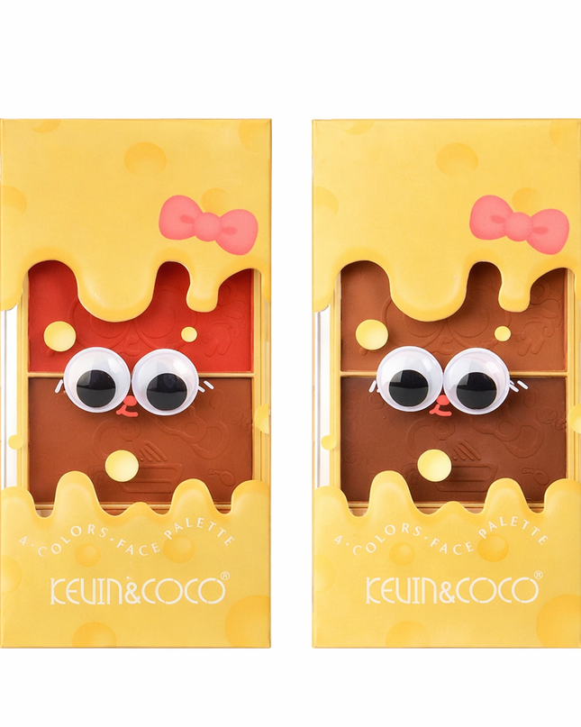 Kevin y coco | Cheese Avocado Palette 4 color