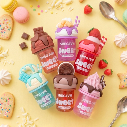 Ice Cream Dessert PH Lip Gloss