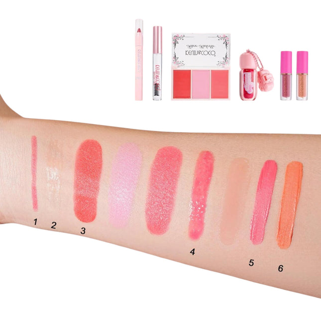 Kevin & Coco Sweet Cream Makeup Bucket set