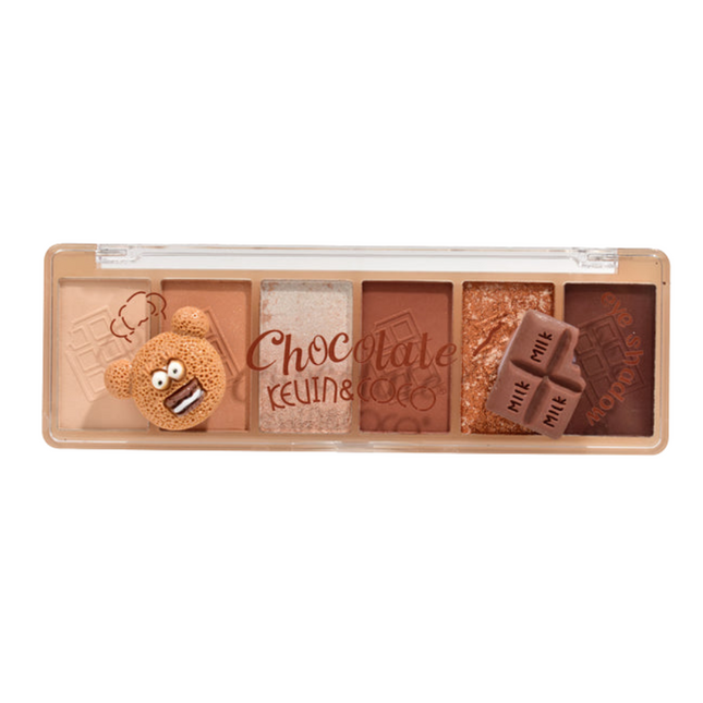 Kevin & Coco | 6-Color Foodie Fun Eyeshadow Palette