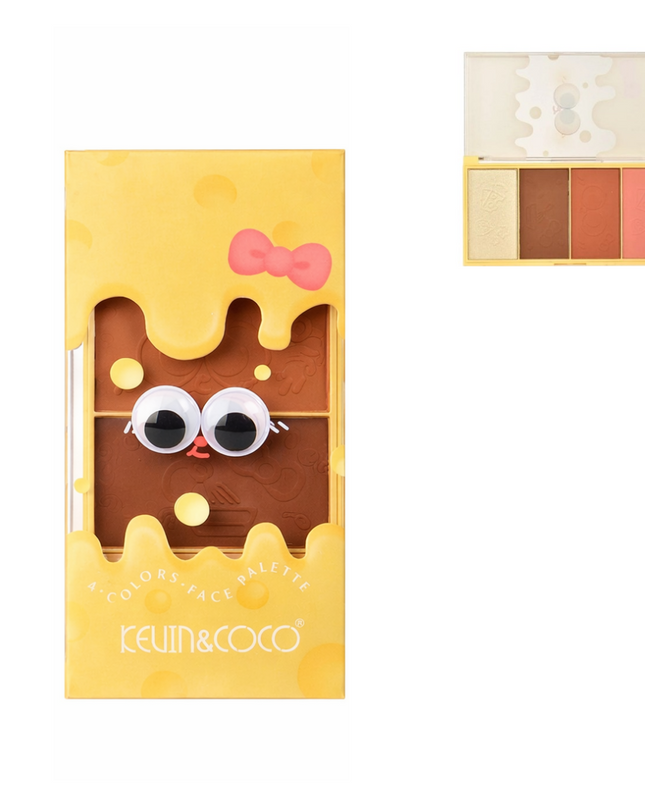 Kevin y coco | Cheese Avocado Palette 4 color