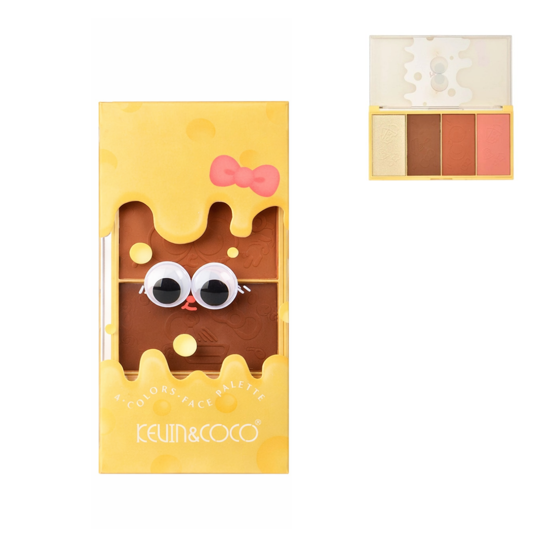 Kevin y coco | Cheese Avocado Palette 4 color