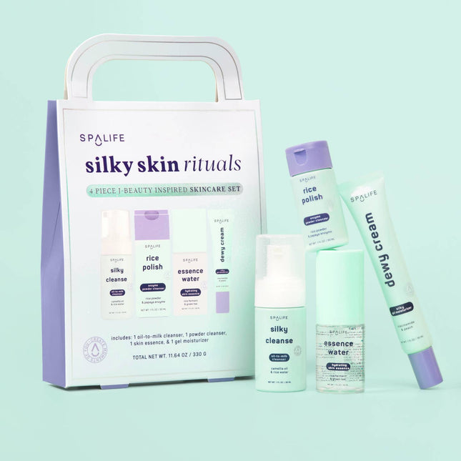 SpaLife | Silky Skin Rituals 4 piece Beauty Inspired Skincare set