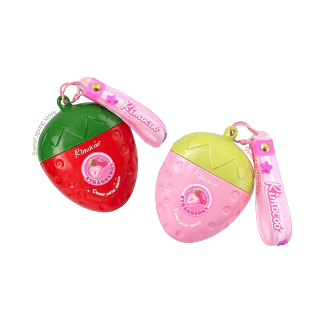 Strawberry Hand Cream Keychain