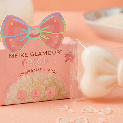 Meike Glamour Rice Perfumed Soap