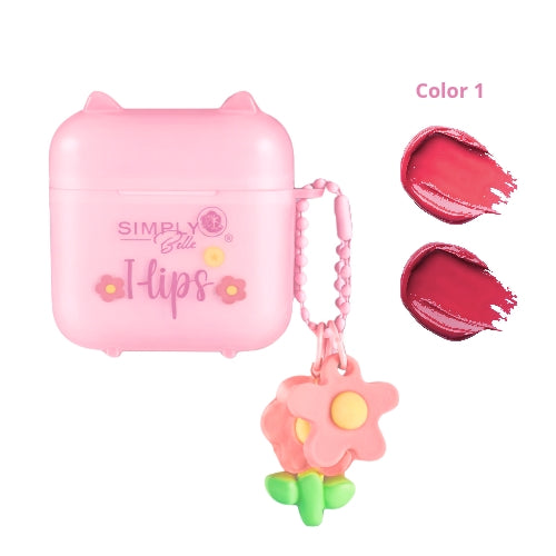 I Lips Flower Charm Lip Duo