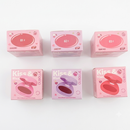 Olibolla kiss & Blush Lip and cheeck balm