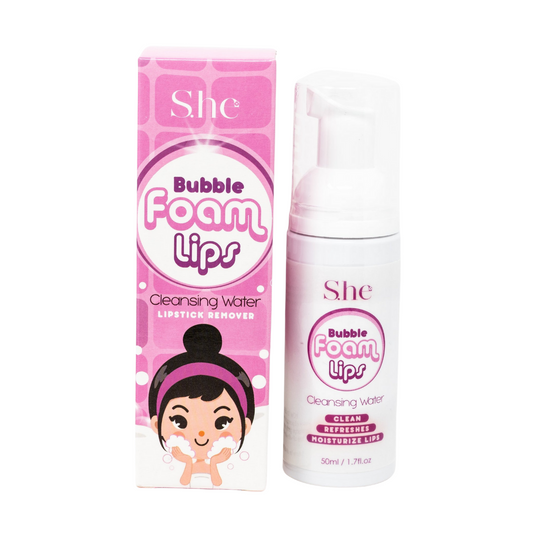 Bubble Foam Lips Cleansing Water