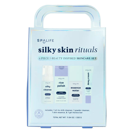 SpaLife | Silky Skin Rituals 4 piece Beauty Inspired Skincare set