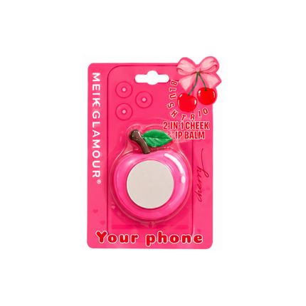 Your phone 2 in 1 blush and lip balm