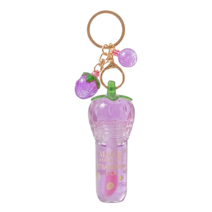 Strawberry Keychain Lip gloss