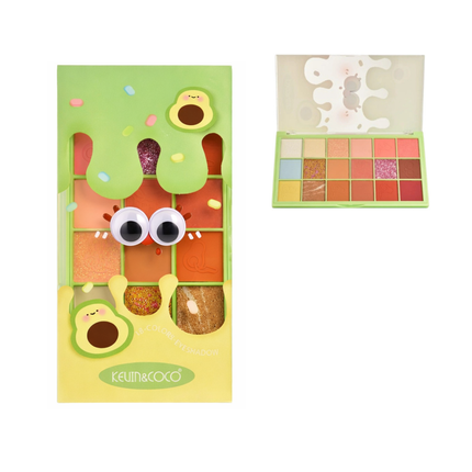 Kevin y coco | Cheese Avocado Palette 18 color