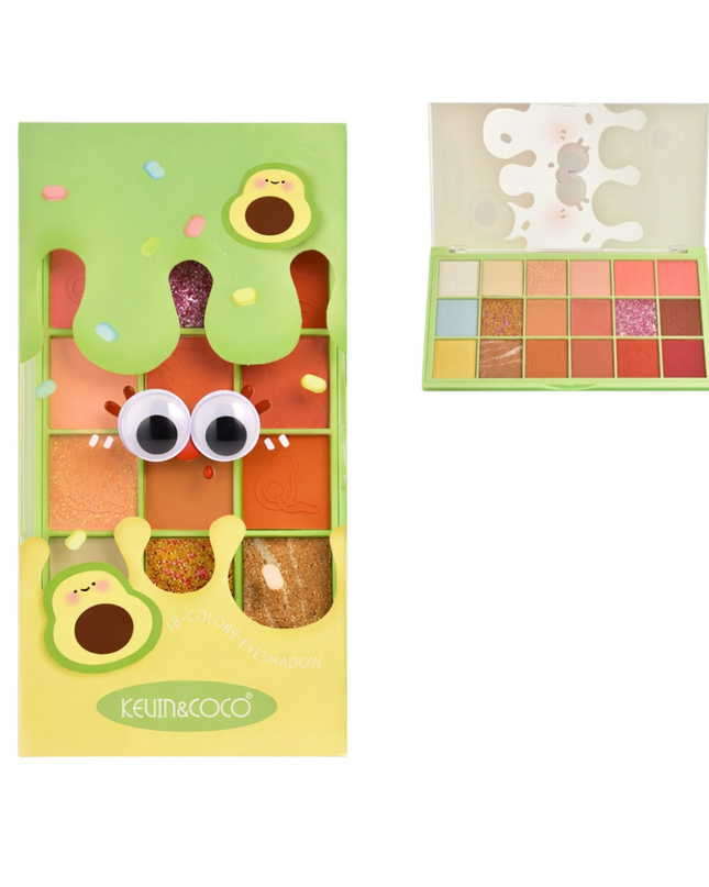 Kevin y coco | Cheese Avocado Palette 18 color