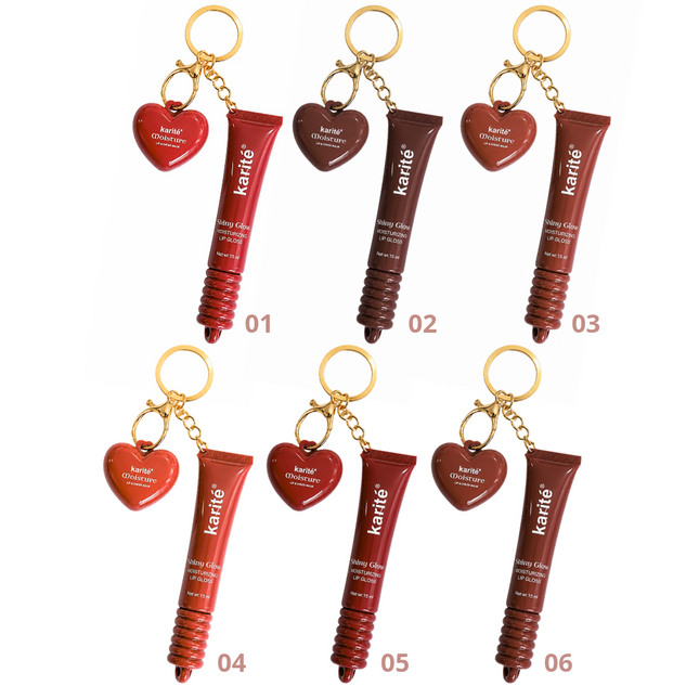 Karité Moisture Lip Gloss & Balm Keychain