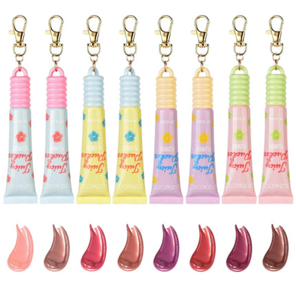 Kevin y coco| Juicy Flower Lip Gloss (Assorted)