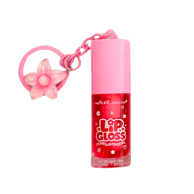 Lip gloss flower Keychain
