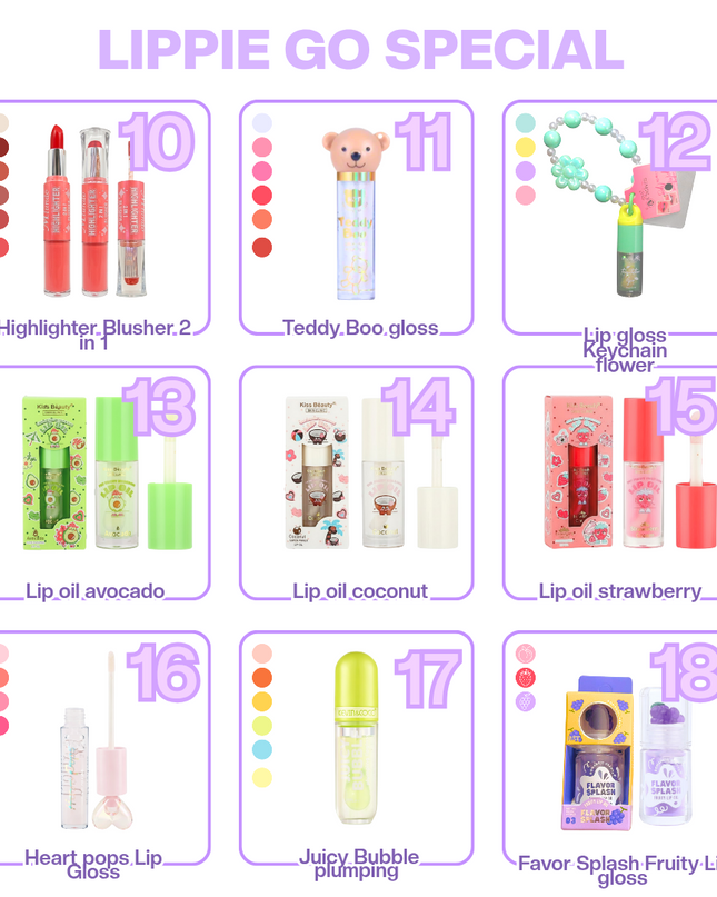 Lippie bag GO Special (5 items)