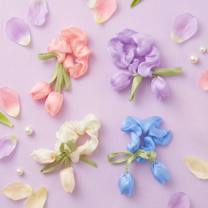 Tulip hair bow