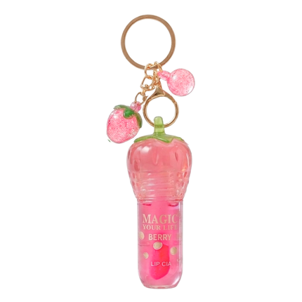 Strawberry Keychain Lip gloss