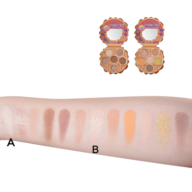 Kevin & Coco Waffle Eyeshadow Palette