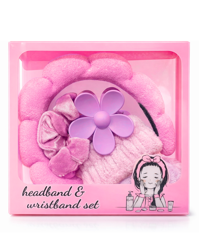 Beauty set - Headband & wristband