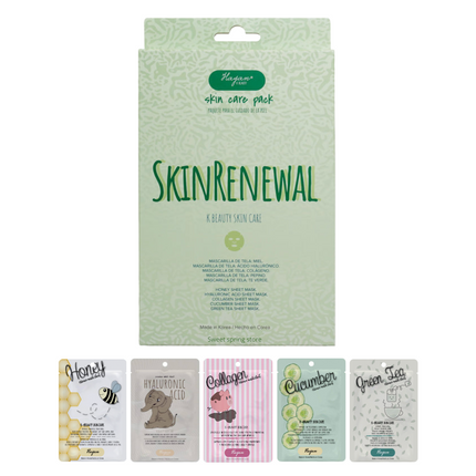 Hayan | SkinRenewal Skincare Pack: 5 Face Masks