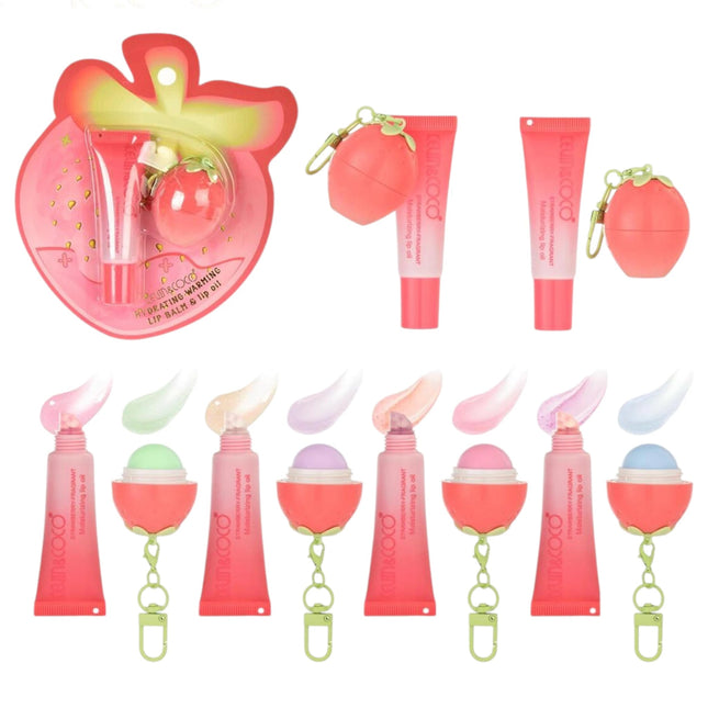Kevin y coco|Strawberry Mood-Changing Lip Gloss & Lip Oil
