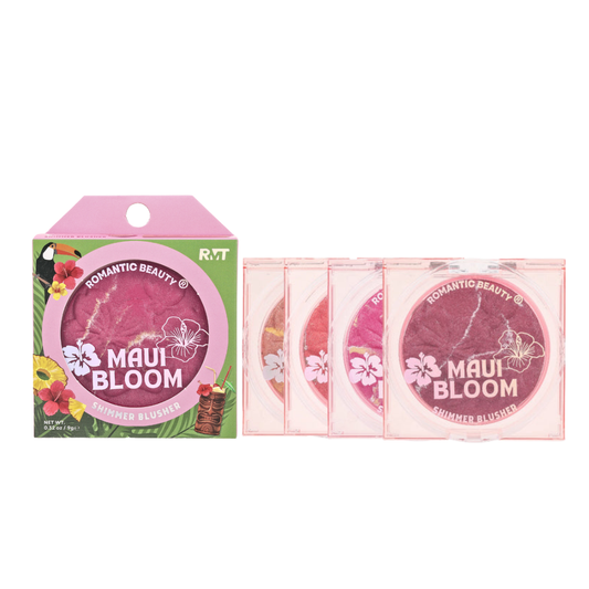 Romantic Beauty | Maui Bloom - Shimmer Blush Powder