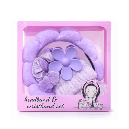 Beauty set - Headband & wristband