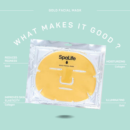 SpaLife | Gold Facial Mask hydrogel