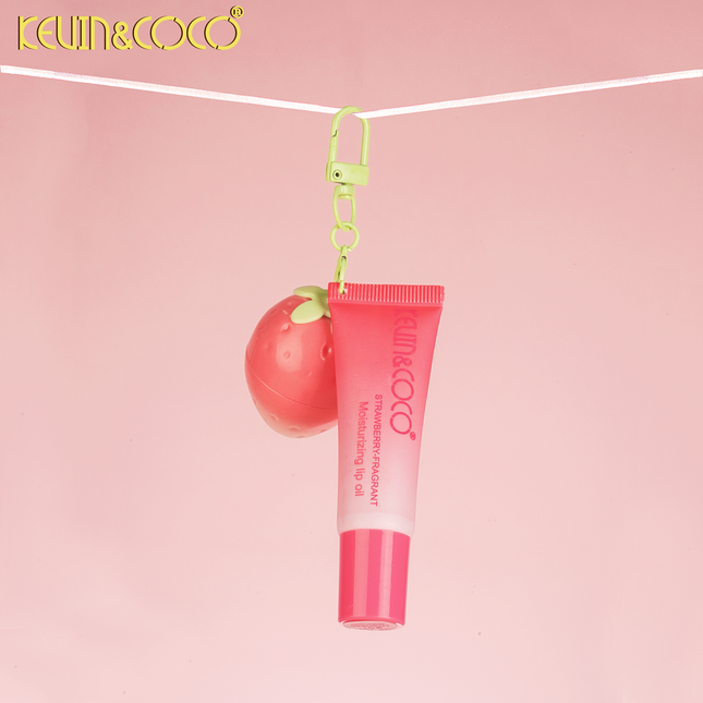 Kevin y coco|Strawberry Mood-Changing Lip Gloss & Lip Oil
