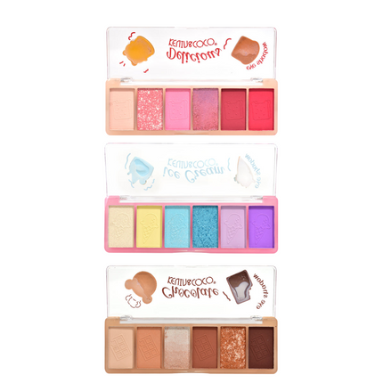 Kevin & Coco | 6-Color Foodie Fun Eyeshadow Palette