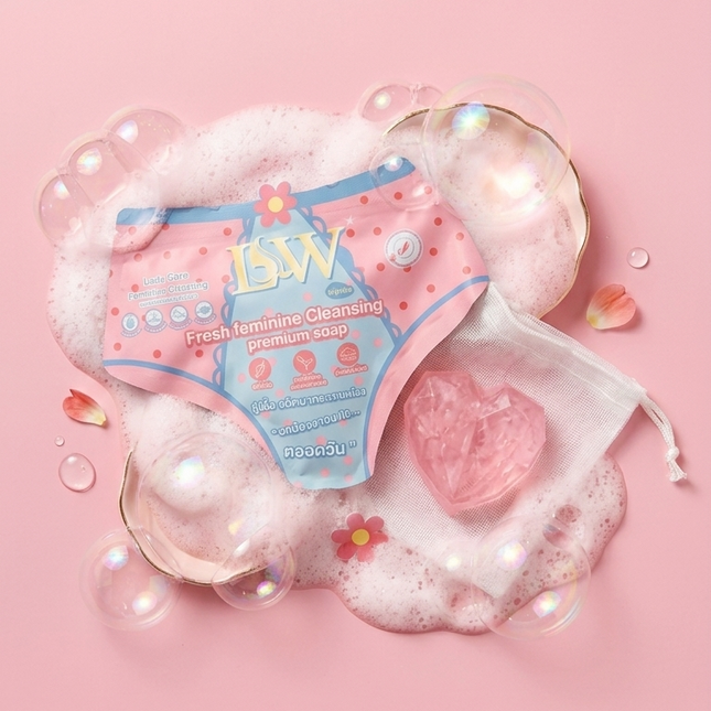 LSW Lady Care Fresh Feminine Cleansing Premium Soap