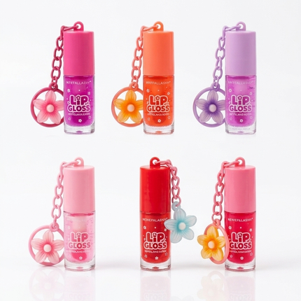 Lip gloss flower Keychain
