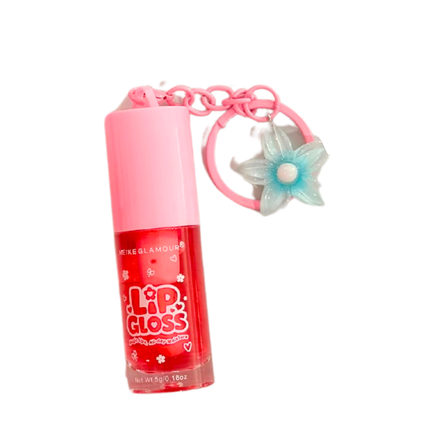 Lip gloss flower Keychain