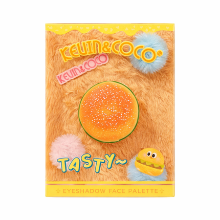 Kevin y coco | Burger Plush Palette