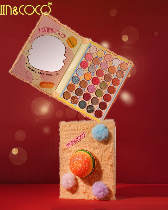 Kevin y coco | Burger Plush Palette