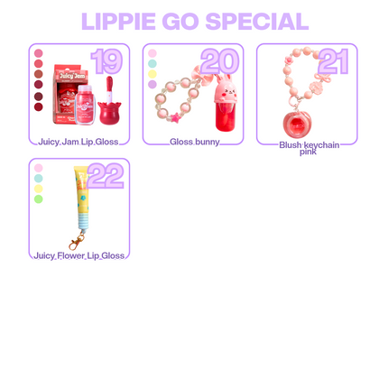 Lippie bag GO Special (5 items)