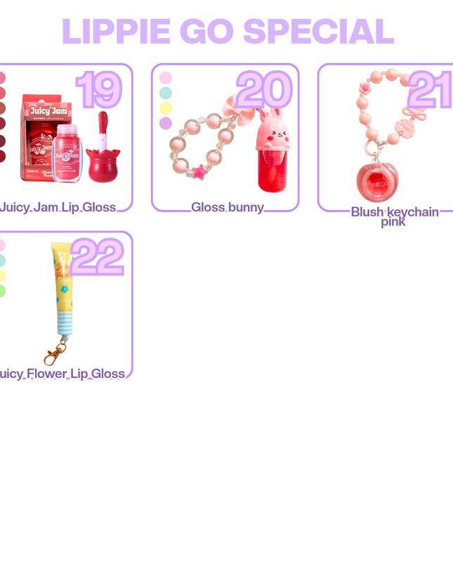 Lippie bag GO Special (5 items)