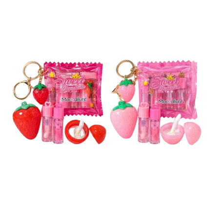 Sweet strawberry Lip Set